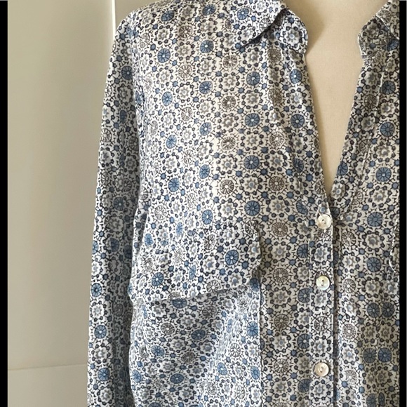 COPY - Roberta Roller Rabbit Guy button shirt bluewhite S - Picture 9 of 11